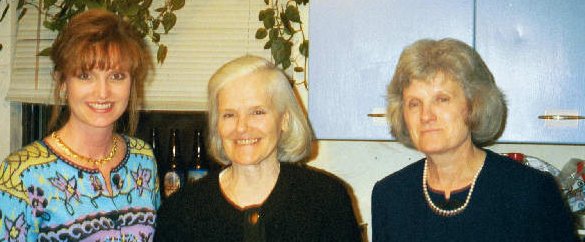 Julie Mann, Mary Alice Rymniak and Frances Quaquarucci