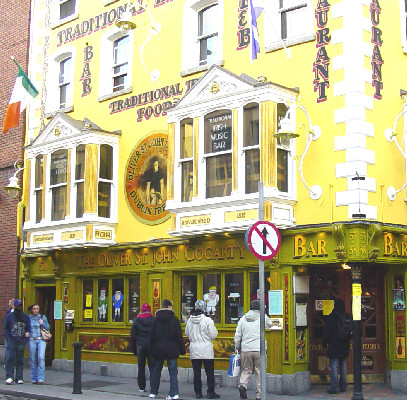 Temple Bar:  Oliver St. John Gogarty